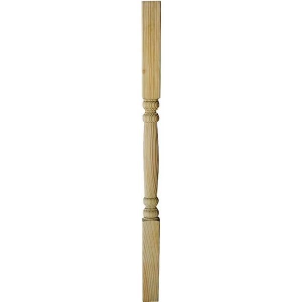 UFP Spindle, 3 in L, Southern Yellow Pine, Upf, Mfr#: 106034